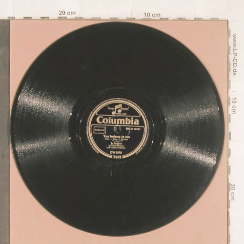 Stafford,Joe with Paul Weston: You belong to me/Jambalaya, Columbia (DW 5198), D Typ: 25cm Best.-Nr.: N321 Preis: 7,50 Euro