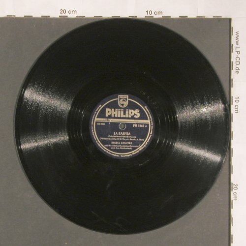 Zamora,Maria: La Raspita / Rumba International, Philips (PH 5162), D, 1952 Typ: 25cm Best.-Nr.: N399 Preis: 6,00 Euro