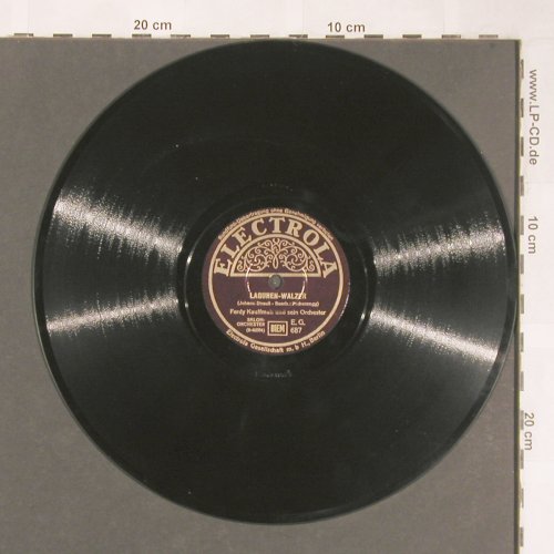 Kaufman,Ferdy  und sein Orchester: Über den Wellen/Lagunen Walzer, Electrola (EG 687), D Typ: 25cm Best.-Nr.: N412 Preis: 5,00 Euro