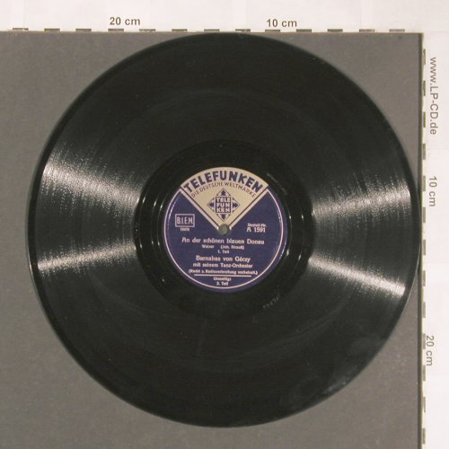 von Geczy,Barnabas: An der schönen blauen Donau, Telefunken (A 1591), D Typ: 25cm Best.-Nr.: N424 Preis: 5,00 Euro