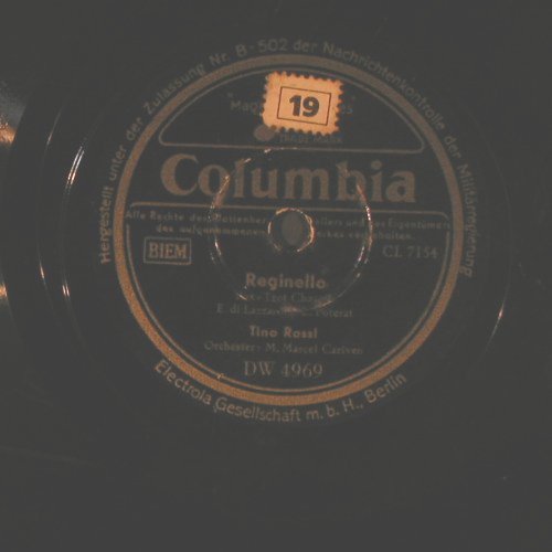 Rossl,Tino: Reginello/Seren.pres de Mexico, Columbia (DW 4969), D,vg+ Typ: 25cm Best.-Nr.: N450 Preis: 3,00 Euro