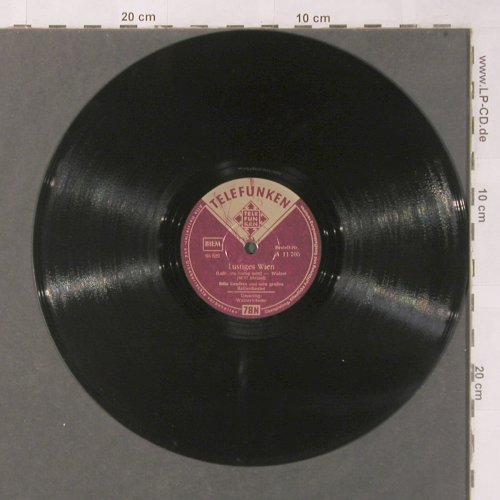 Sanders,Bela  u.s gr.Ballochester: Walzerträume/Lustiges Wien, Telefunken (A 11 705), D Typ: 25cm Best.-Nr.: N451 Preis: 5,00 Euro