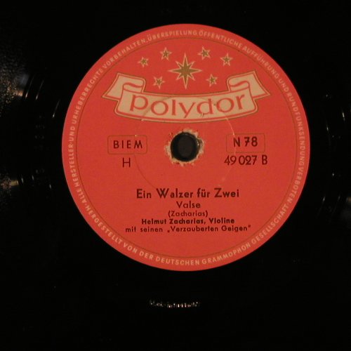 Zacharias,Helmut: Moulin Rouge, Polydor (49 027), D Typ: 25cm Best.-Nr.: N457 Preis: 4,00 Euro