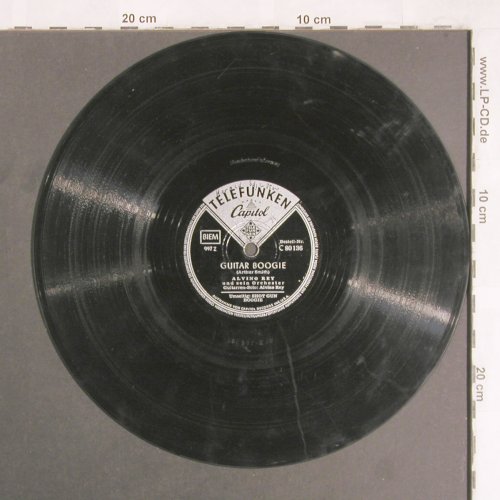 Tennessee Ernie/Alvono Rey: Shot Gun Boogie/Guitar Boogie, Telefunken/Capitol (C 80 136), D,vg+,wol Typ: 25cm Best.-Nr.: N467 Preis: 7,50 Euro