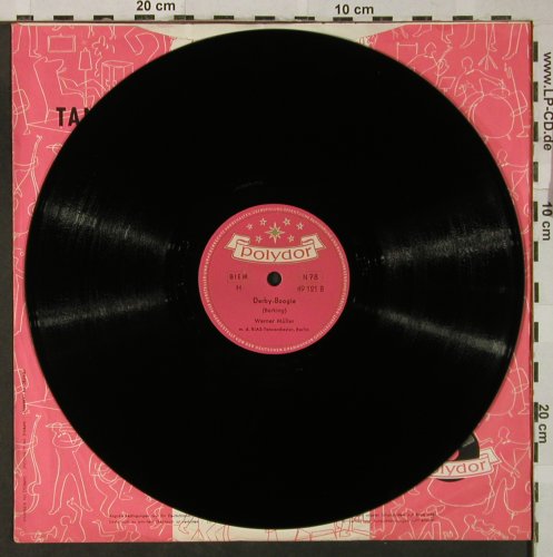 Müller,Werner: Musik für Mizzi / Derby-Boogie, Polydor (49 121), D, 1953 Typ: 25cm Best.-Nr.: N56 Preis: 10,00 Euro