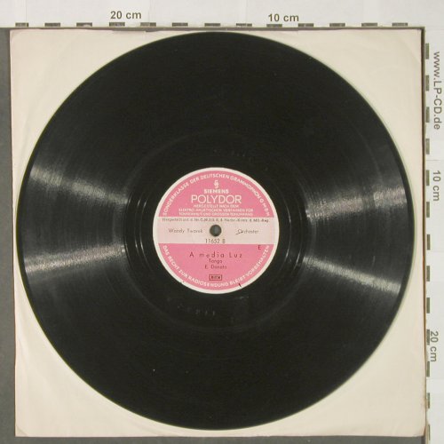 Tworek,Wandy - Orch.: Jalousie / A media Luz, Siemens/Polydor (11 652), D,vg+ Typ: 25cm Best.-Nr.: N66 Preis: 4,00 Euro