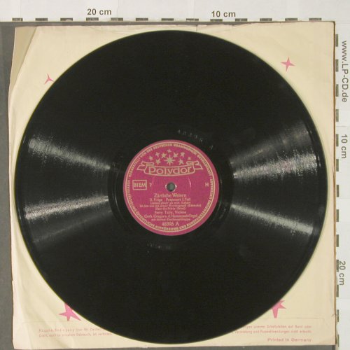 Taby,Ferry / Gerh.Gregora: Zärtliche Weisen 2.Folge Potpou 1+2, Polydor(48 396), D, 1950 - 25cm - N68 - 6,00 Euro