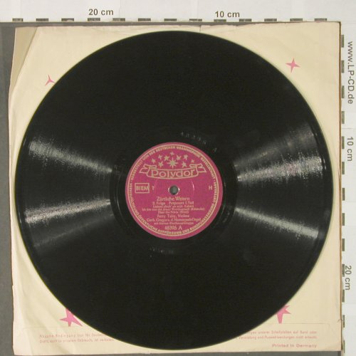 Taby,Ferry / Gerh.Gregora: Zärtliche Weisen 2.Folge Potpou 1+2, Polydor (48 396), D, 1950 Typ: 25cm Best.-Nr.: N68 Preis: 6,00 Euro