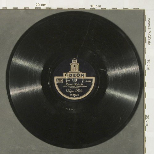 Bela,Dajos: Faust-Walzer/An der s.b.Donau, Odeon (O-2492), D, vg+ Typ: 25cm Best.-Nr.: N94 Preis: 4,00 Euro