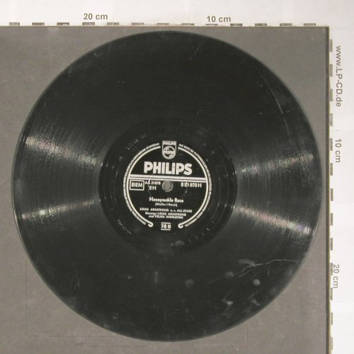 Armstrong,Louis u.s.All-Stars: When the red,red,robin' comes.., Philips(B 21 878), D,VG+, 1956 - 25cm - N232 - 5,00 Euro