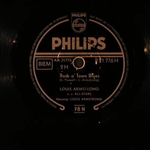 Armstrong,Louis u.s.All-Stars: Mack the Knife, Philips(B 21 776), D,  - 25cm - N455 - 5,00 Euro