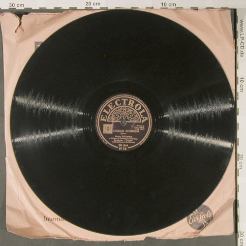 Mozart,Wolfgang Amadeus: Ave Verum / Laudate Dominum, Electrola (EH 1349), D Typ: 30cm Best.-Nr.: N11 Preis: 5,00 Euro