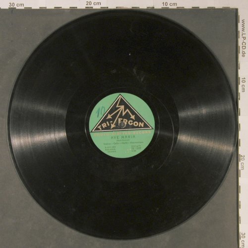 Bach, Gounod / Händel: Ave Maria / Largo, Tri-Ergon (TE 1107), D Typ: 30cm Best.-Nr.: N12 Preis: 2,50 Euro