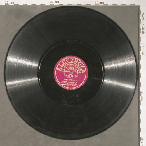 Kreisler,Fritz: Liebesfreid / Liebesleid, Electrola (DB 985), D, VG+ Typ: 25cm Best.-Nr.: N163 Preis: 5,00 Euro
