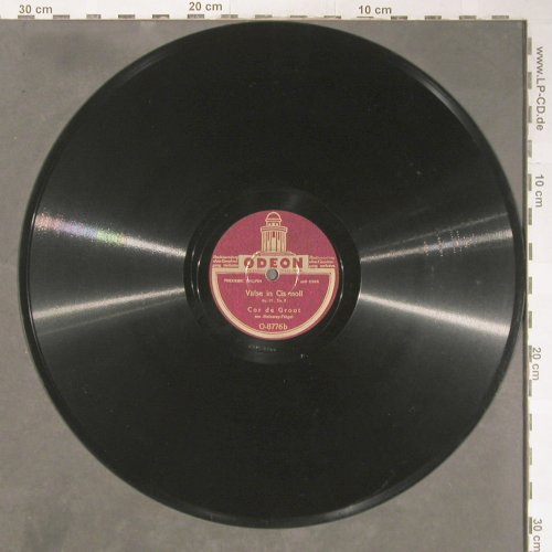 Chopin,Frederic: Berceuse in Des-dur/Valse inCis-mol, Odeon (O-8776), D Typ: 30cm Best.-Nr.: N168 Preis: 5,00 Euro