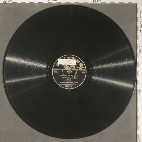 Schubert,Franz: op.90 No.4 Impromptu,As-dur, Polydor(67607), D, stol, 1940 - 30cm - N176 - 7,50 Euro