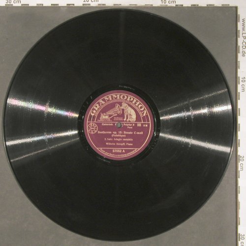 Beethoven,Ludwig van: Sonate C-Moll,op.13, Grammophon (57051/57052), D, 1936 Typ: 30cm*2 Best.-Nr.: N180 Preis: 9,00 Euro