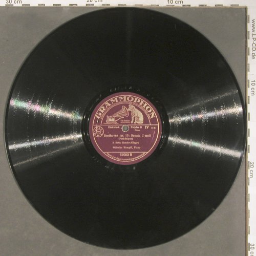 Beethoven,Ludwig van: Sonate C-Moll,op.13, Grammophon (57051/57052), D, 1936 Typ: 30cm*2 Best.-Nr.: N180 Preis: 9,00 Euro