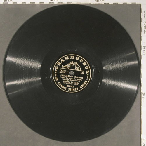 Smetana,Friedrich / Dvorak: Die Moldau / Slawischer Tanz, Grammophon (66652/66653), D, 1936 Typ: 30cm*2 Best.-Nr.: N181 Preis: 9,00 Euro