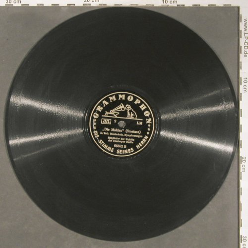 Smetana,Friedrich / Dvorak: Die Moldau / Slawischer Tanz, Grammophon (66652/66653), D, 1936 Typ: 30cm*2 Best.-Nr.: N181 Preis: 9,00 Euro