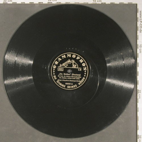 Smetana,Friedrich / Dvorak: Die Moldau / Slawischer Tanz, Grammophon (66652/66653), D, 1936 Typ: 30cm*2 Best.-Nr.: N181 Preis: 9,00 Euro