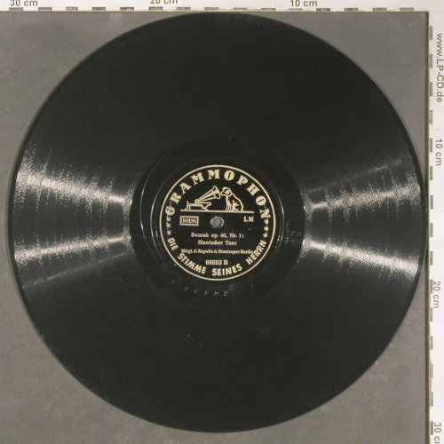 Smetana,Friedrich / Dvorak: Die Moldau / Slawischer Tanz, Grammophon(66652/66653), D, 1936 - 30cm*2 - N181 - 9,00 Euro