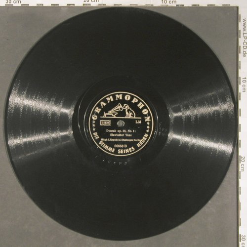 Smetana,Friedrich / Dvorak: Die Moldau / Slawischer Tanz, Grammophon (66652/66653), D, 1936 Typ: 30cm*2 Best.-Nr.: N181 Preis: 9,00 Euro
