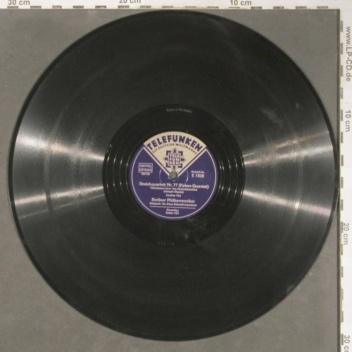 Haydn,Joseph: Streichquartett Nr.77,Variationen, Telefunken (E 1838), D,VG+ Typ: 30cm Best.-Nr.: N186 Preis: 5,00 Euro