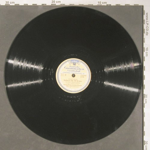 Haydn,Joseph: Sinfonie Nr.94 G-dur, D.Gr. (72 040), D, 1950 Typ: 30cm*2 Best.-Nr.: N279 Preis: 7,50 Euro