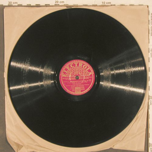 Beethoven,Ludwig van: Violinkonzert  in d-dur, op61, Electrola (DBS8210 - 8215), D Typ: 30cm*6 Best.-Nr.: N298 Preis: 30,00 Euro