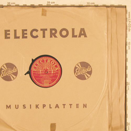 Beethoven,Ludwig van: Violinkonzert  in d-dur, op61, Electrola (DBS8210 - 8215), D Typ: 30cm*6 Best.-Nr.: N298 Preis: 30,00 Euro
