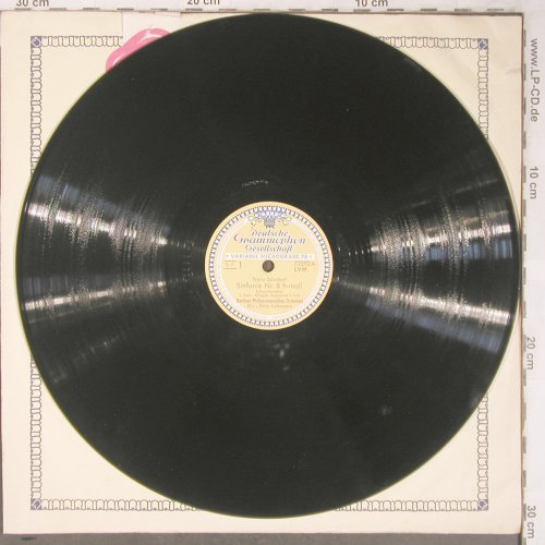 Schubert,Franz: Symphonie Nr.8 H-Moll(Unvollendete), D.Gr. (72 293), D, 1953 Typ: 30cm*2 Best.-Nr.: N478 Preis: 12,50 Euro
