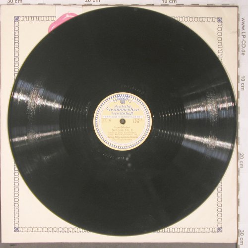 Schubert,Franz: Symphonie Nr.8 H-Moll(Unvollendete), D.Gr. (72 293), D, 1953 Typ: 30cm*2 Best.-Nr.: N478 Preis: 12,50 Euro