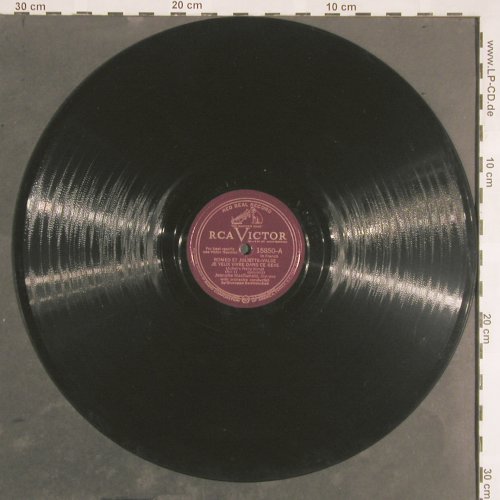 Mac Donald,Jeanette: Romeo et Juliette/Louise-Depuis, RCA Victor, B=vg+(15850), US, french,  - 30cm - N353 - 9,00 Euro