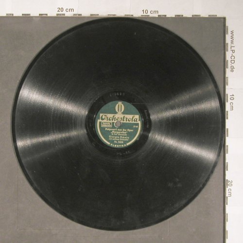 Amato,Giorgio mit s. Orch.: Potpuri a.d.Oper Margarethe,Gounod, Orchestrola (5026), D,vg- Typ: 25cm Best.-Nr.: N102 Preis: 4,00 Euro