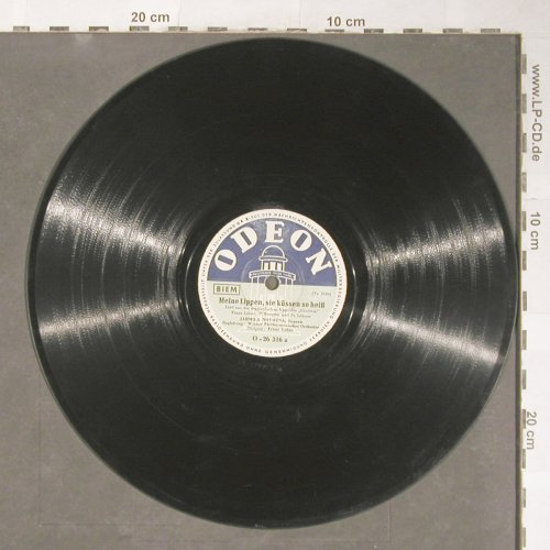Novotna,Jarmila / H.Ernst Groh: Meine Lippen küssen so heiß/Bist..., Odeon (O-26 316), D Typ: 25cm Best.-Nr.: N137 Preis: 4,00 Euro