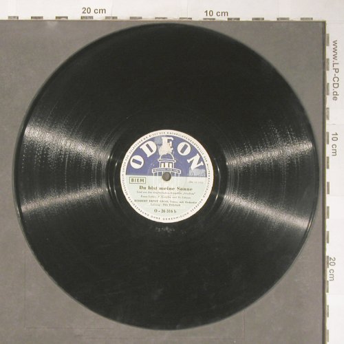 Novotna,Jarmila / H.Ernst Groh: Meine Lippen küssen so heiß/Bist..., Odeon (O-26 316), D Typ: 25cm Best.-Nr.: N137 Preis: 4,00 Euro