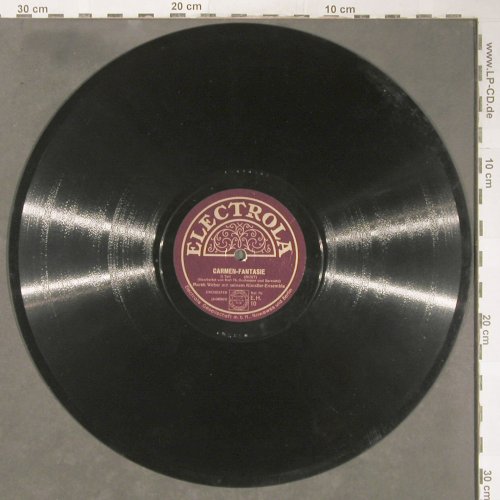 Weber,Marek / Künstler-Ensemble: Carmen-Fantasie, Electrola (EH 10), D, vg+ Typ: 30cm Best.-Nr.: N162 Preis: 5,00 Euro