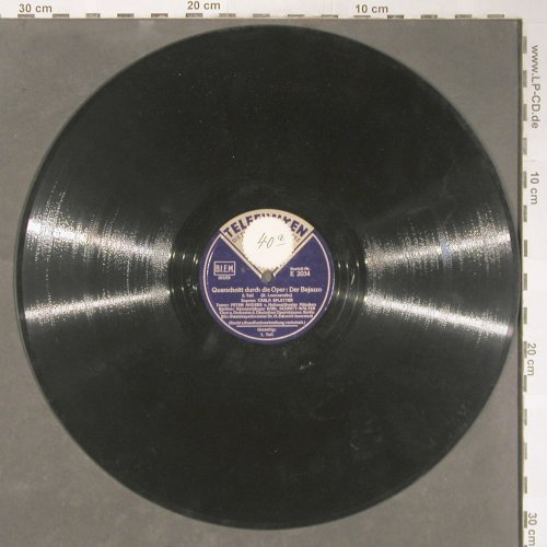 Leoncavallo,R: Der Bajazzo-Querschnitt.., Telefunken (E 2034), D Typ: 30cm Best.-Nr.: N271 Preis: 5,00 Euro