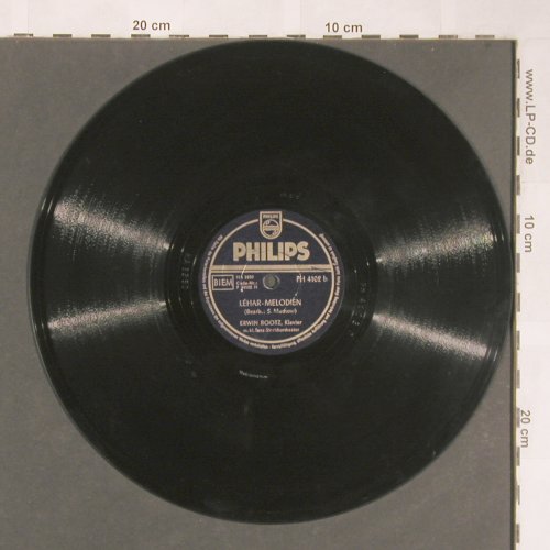 Bootz,Erwin: Lehar-Melodien/Kalman-Melodien, Philips (PH 4102), D, 1951 Typ: 25cm Best.-Nr.: N407 Preis: 5,00 Euro