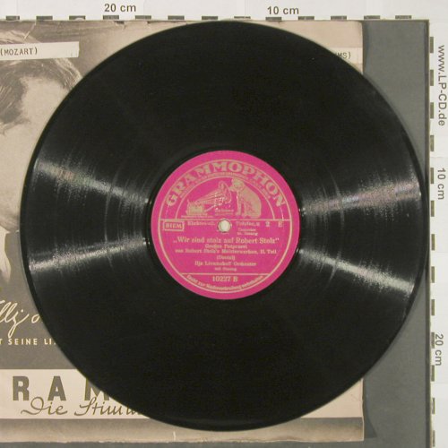 Livschakoff Orchester mit Gesang: Wir sind stolz auf Robert Stolz, Grammophon (10 227), D,gr.potpo Typ: 25cm Best.-Nr.: N45 Preis: 5,00 Euro