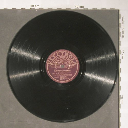 Chor der St.Hedwigskathedrale: Stille Nacht,heiligeNacht-K.Forster, Electrola(EG 7500), D,  - 25cm - N275 - 5,50 Euro