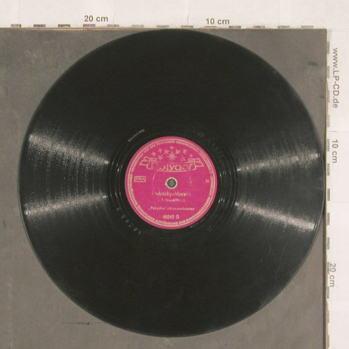 Polydor Blasorchester: Alte Kameraden/Radetzky Marsch, Polydor(48 245), D,  - 25cm - N332 - 5,00 Euro