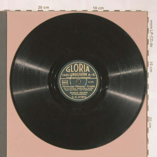 Jakschtat,Bernhard: Sankt Pauli/Hamb.Fährjung-Couplet, Gloria (GO 27 397), D Typ: 25cm Best.-Nr.: N411 Preis: 15,00 Euro