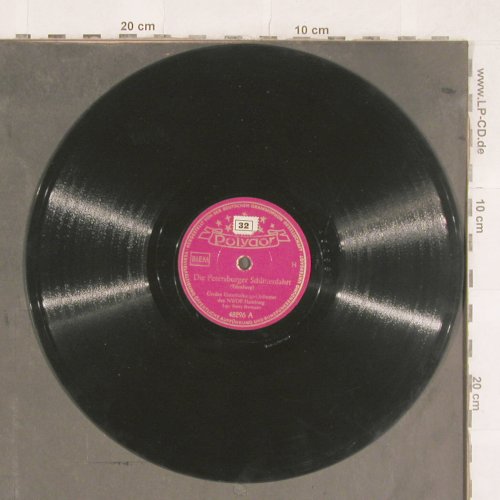 Großes Unterhaltungs-Orch. NWDR: Die Petersburger Schlittenfahrt, Polydor(48296), D, vg+, 1940 - 25cm - N320 - 5,00 Euro