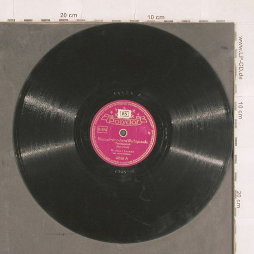 Lanner,Michael & s. Solisten: Heinzelmännchens Wachparade, Polydor(48526), D, 1951 - 25cm - N344 - 4,00 Euro