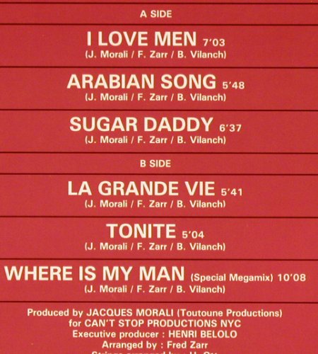 Kitt,Eartha: I Love Men, 6 Tr., Metronome(821 358-1ME), D, 1984 - LP - V2791 - 6,00 Euro