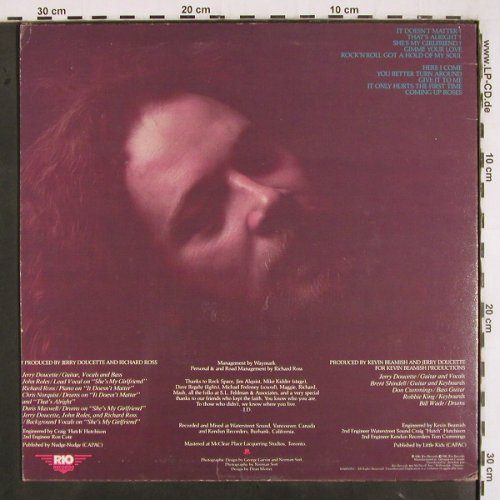 Doucette: Coming Up Roses, RIO Rec.(RIO 91010), CDN, 1981 - LP - V3228 - 6,00 Euro