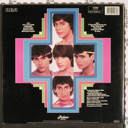 Menudo: Reaching Out, vg+/m-, RCA(PL84993), D, 1984 - LP - V3265 - 5,00 Euro