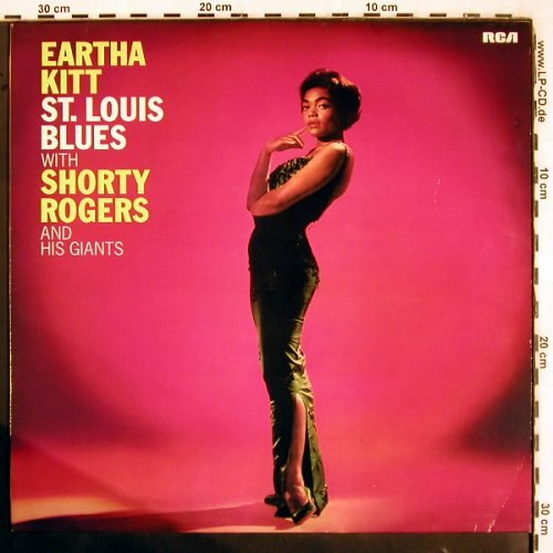 Kitt,Eartha: St.Louis Blues,wShorty Rogers(1958), RCA(NL89436), D,Ri, 1984 - LP - V3326 - 9,00 Euro